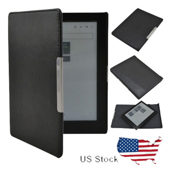 E-reader Magnética Aura Slim Cuero Plegable Cubierta Caso Pa 0 E-reader Magnética Aura Slim Cuero Plegable Cubierta Caso Pa 0
