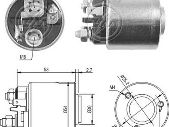 Solenoide O Automatico De Arranque Zm 1-491 0
