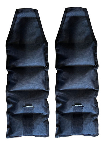 2  Tobilleras Reforzada Ribete Doble. 5 Kg Fitness Bsfit. 0