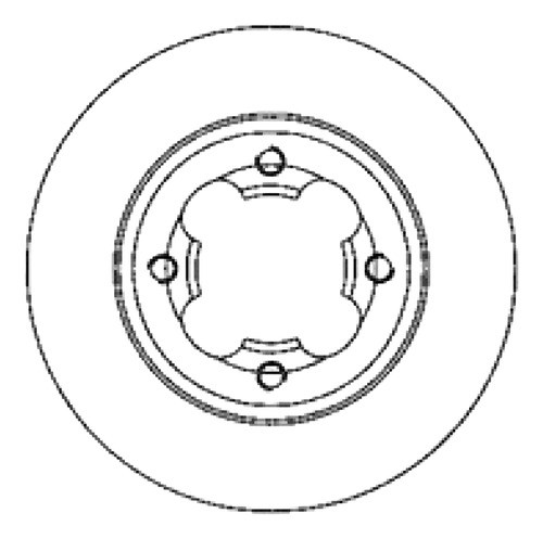 Disco Freno Delantero (212mm) Breme Subaru E12 90-93 0
