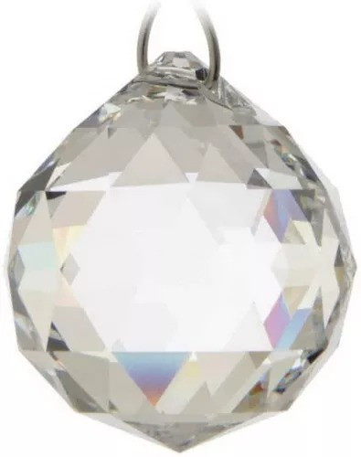 Esfera Cristal Facetada 4 Cm. Decoración. Feng Shui X 5 Unid 1
