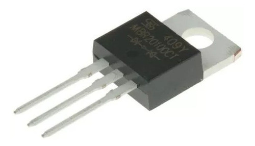 B20100g Mbrf20100ct Mbrf20100 Diodo Dual Schottky 20a 2x10a 0