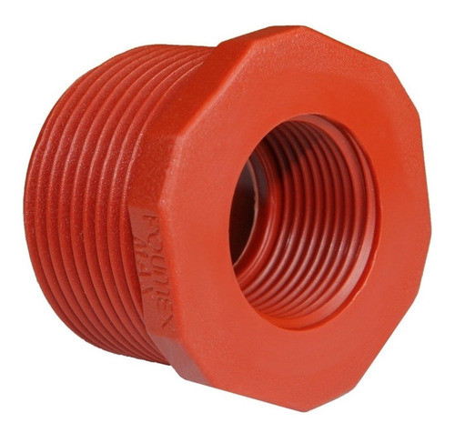 Buje Reducción Plástico Roscado Polimex Diam 1 X 3/4 Pulgada 0