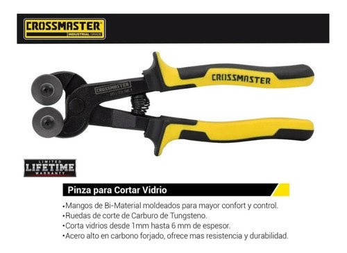 Pinzas Corte Mosaiquismo Cerámica Vidrio Azulejo Crossmaster 1