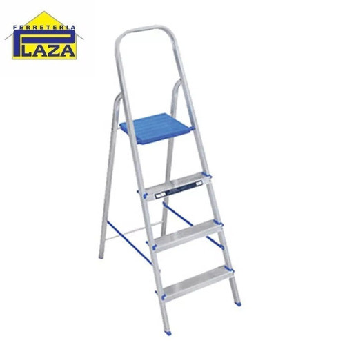 Escalera Familiar Aluminio 4 Escalones 420x860 Plaza Verdi 1