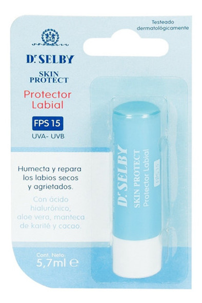 Protector Labial Dr Selby Skin Protect  5,7 Grs 0 Protector Labial Dr Selby Skin Protect  5,7 Grs 0