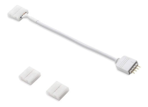Conector Extensor Rgb Led Tiras Hebilla 4 Pin Macho Hembra 0