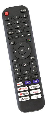 Control Remoto En2130 Para Bgh Noblex Sanyo Jvc Ths Smart Tv 0