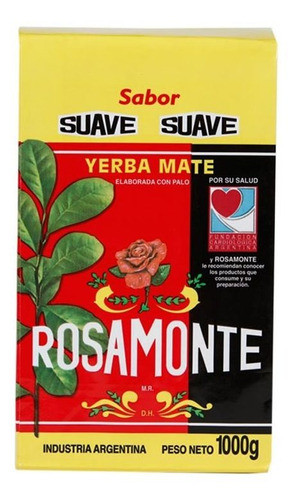 Pack X 10 Unid Yerba  Suave55aniv 1 Kg Rosamonte Yerbas 0