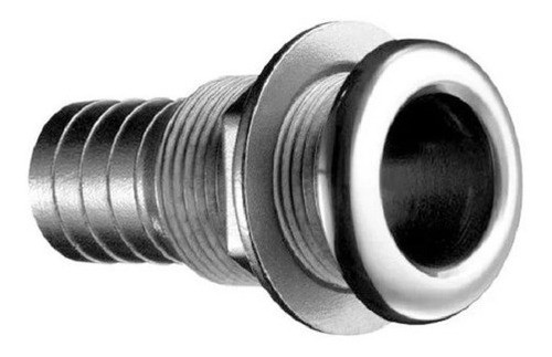 Saída De Costado Em Aço Inox Para Bomba De Porão 1 Polegada 0