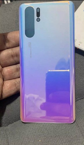 Tampa Vidro Traseiro Para Huawei P30 Pro Azul Degradê Novo 1
