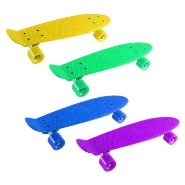 Skate Longboard Patineta Aluminio Ruedas Pu Fuerte 0