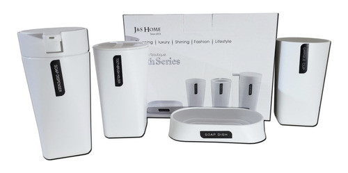 Set Baño Jabonera Dispenser Portacepillo Pettish Online Vc 0