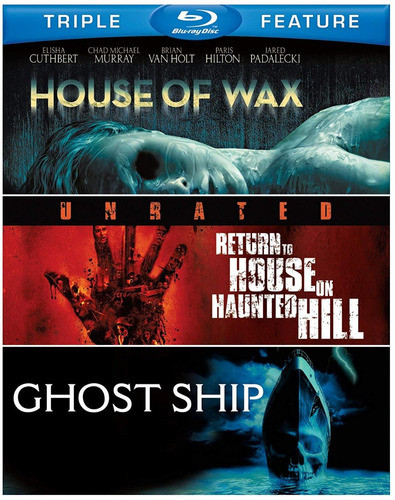 Blu Ray House Of Wax Return House Ghost Ship Terror 0