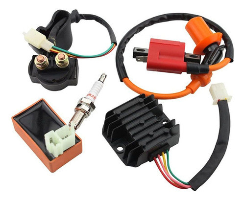 Goofit Ac Racing Bobina De Encendido 6 Pin Cdi Regulador De 0