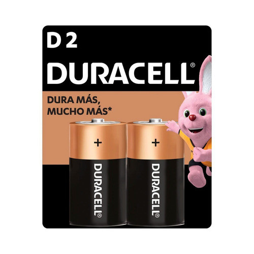 Duracell D2 Pilas Grande - Pack X 12 Unidades 1