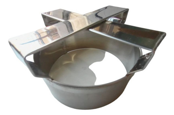 Pack Cortantes Masa Reforzado Acero Inoxidable 12x5 Y 30x5 1