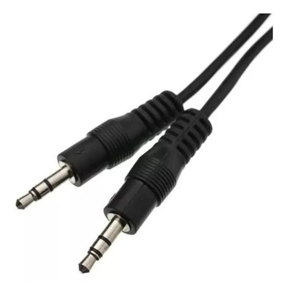 Cable Audio Auxiliar Plug Jack 3.5mm Estéreo Macho Macho 3mt 0