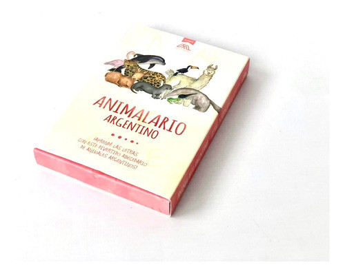 Abecedario Con Tarjetas De Animalario Argentino Multiverso 0
