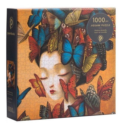 Quebra Cabeça Paperblanks 1000 Pcs Madame Butterfly ª 1