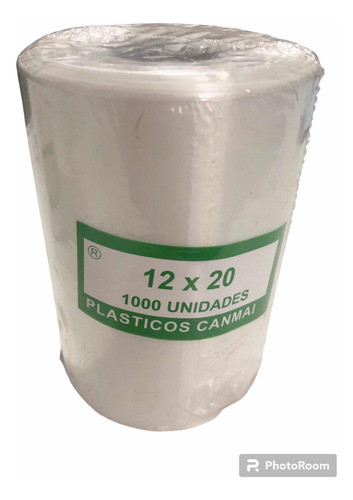 Bolsas De Nylon X1000 Unidades 12x20 0