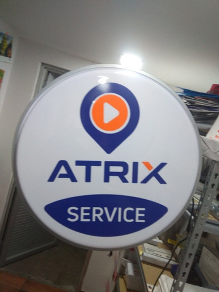 Cartel Luminoso Redondo, El Mejor Precio!!!!!!! 1