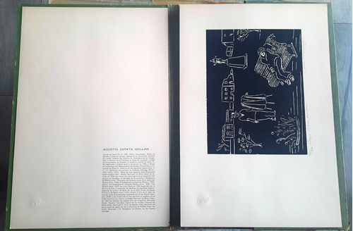 Agustin Zapata Gollan / Litografia Firmada Club Estampa 0