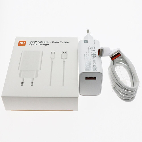 Carregador Rápido Htc 33w Tipo-c Para Redmi F3 X3 Poco 0