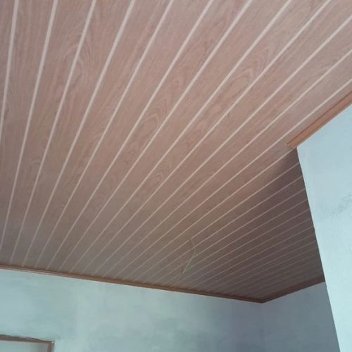 Forro De Pvc Amadeirado Nogueira - 4mts X 20cm Pct C/ 12un 1