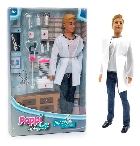 Muñeco Thiago Doctor Poppi Men Doll Art B311 0