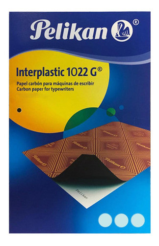 Carbonico Negro Oficio Pelikan Interplastic 1022 G X 100 Hjs 0