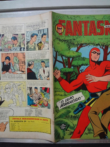 Gibi Fantasma Magazine  Nº 82 O Leão Agradecido 1