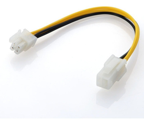 2pcs 4 Pines Atx 12v P4 Cpu Auxiliar Potencia Extensión Cabl 0
