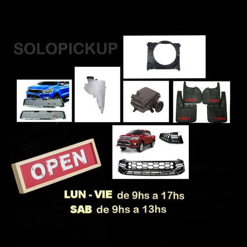 Grilla Central De Paragolpe P/ Toyota Hilux 2019 20 21 1