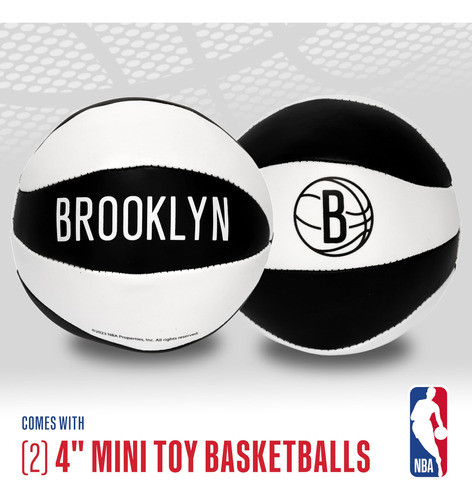 Balones De Baloncesto De Juguete Franklin Sports Nba Brookly 1
