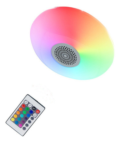Lampara Ovni Con Rgb, Parlante, Bluetooth 24w 0