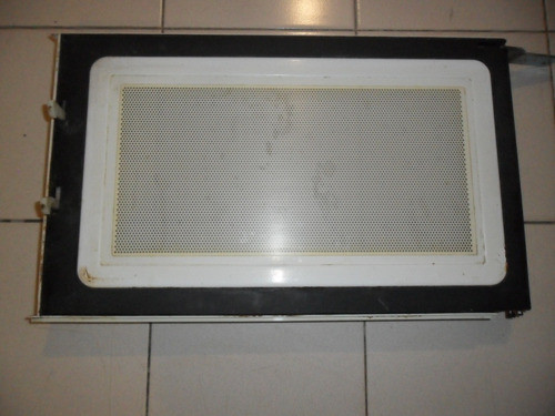 Puerta De Microondas Sanyo 417 Usada Completa Sana 1