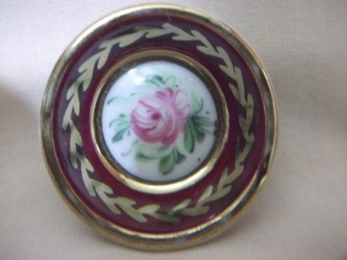 B. Antigo - Bow Miniatura Em Porcelana Limoges 0
