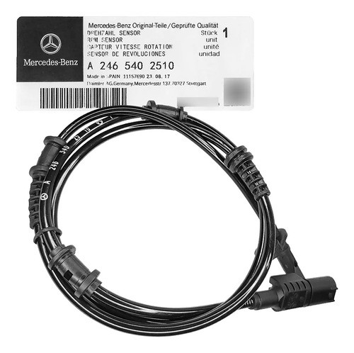 Sensor Freio Abs Dianteiro Mercedes Gla 200 1.6 2016 2017 0