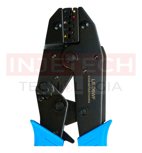 Alicate Prensa Terminal Tubular E Kit Terminais Ilhós 700pcs 1