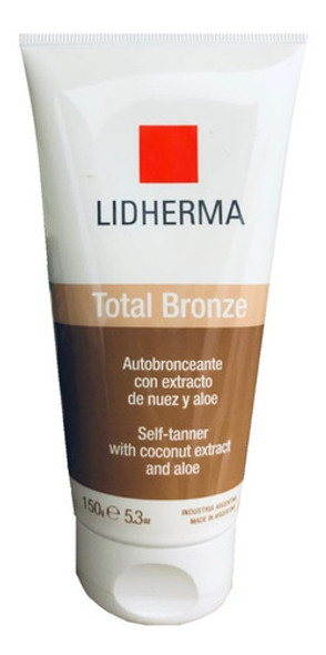 Lidherma Autobronceante Total Bronze Bronceado Natural 0