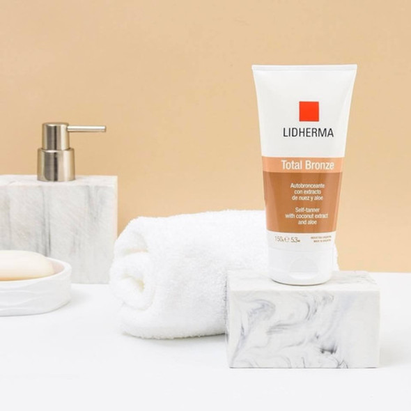 Lidherma Autobronceante Total Bronze Bronceado Natural 1