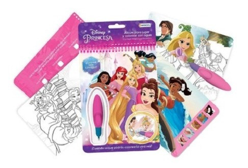 Agua Wow Princesas Colorear Con Agua - Tapimovil 1