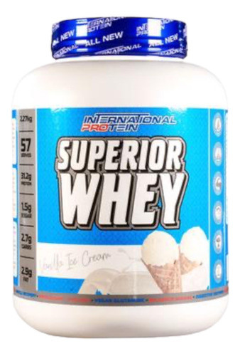 Superior Whey Protein 2,270g - Internacional Protein 0