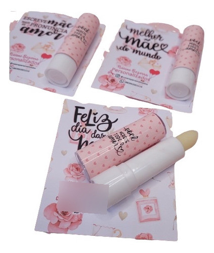 10 Manteiga De Cacau - Brinde Dia Das Mães - Personalizado 0