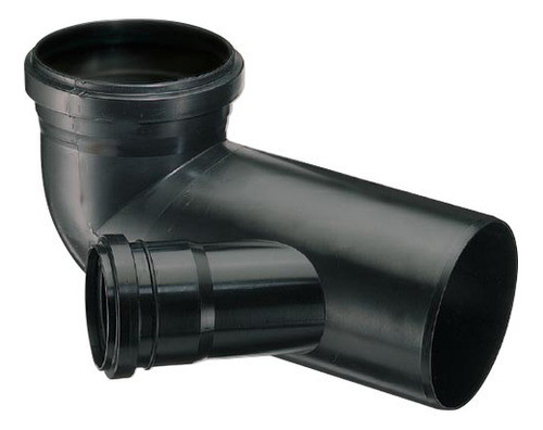 Codo Duratop A 87° 30 Pulgadas 110x63mm C/acometida Der Dema 0