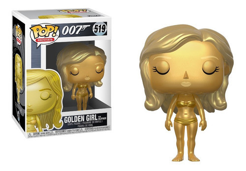 Funko Pop 007 James Bond Golden Girl From Goldfinger 0