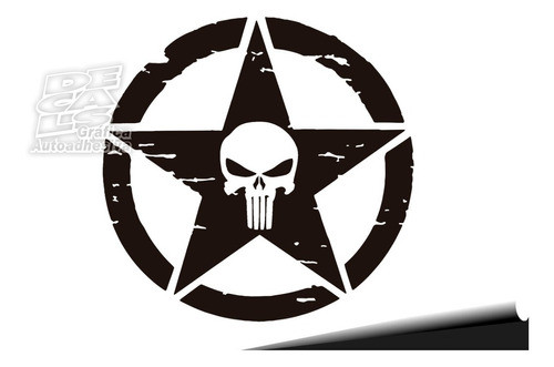 Calco Jeep Renegade Star Punisher Center Juego 0
