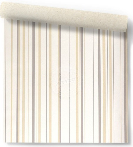 Papel Vinilico Rayado F/ Crema/natural Muresco Studio 1947/2 0