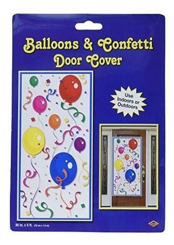 Beistle 50108 Globos Y Confeti Puerta Protectora 30 Pulgadas 0
